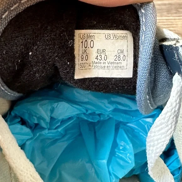 Vans Off The Wall Old Skool Black Blue Low Skate Shoes Size Men’s 10 - Picture 7 of 7